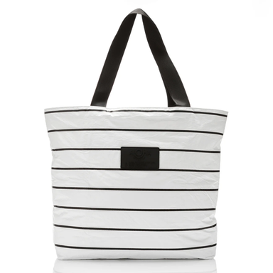 Aloha Pinstripe Day Tripper black on white stripe