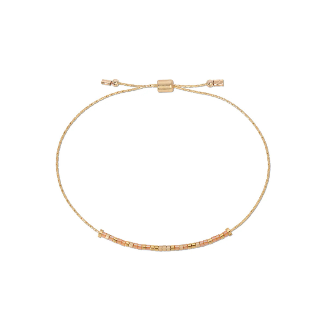 Dot & Dash Morse Code Beaded Bracelet - Ride or Die