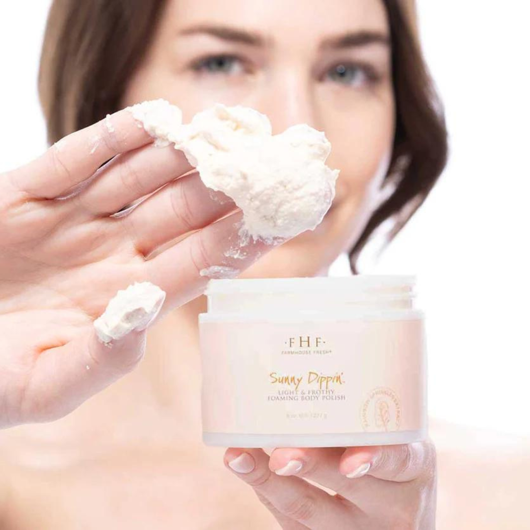 Farmhouse Fresh Sunny Dipping Foaming Body Polish - The Cottage