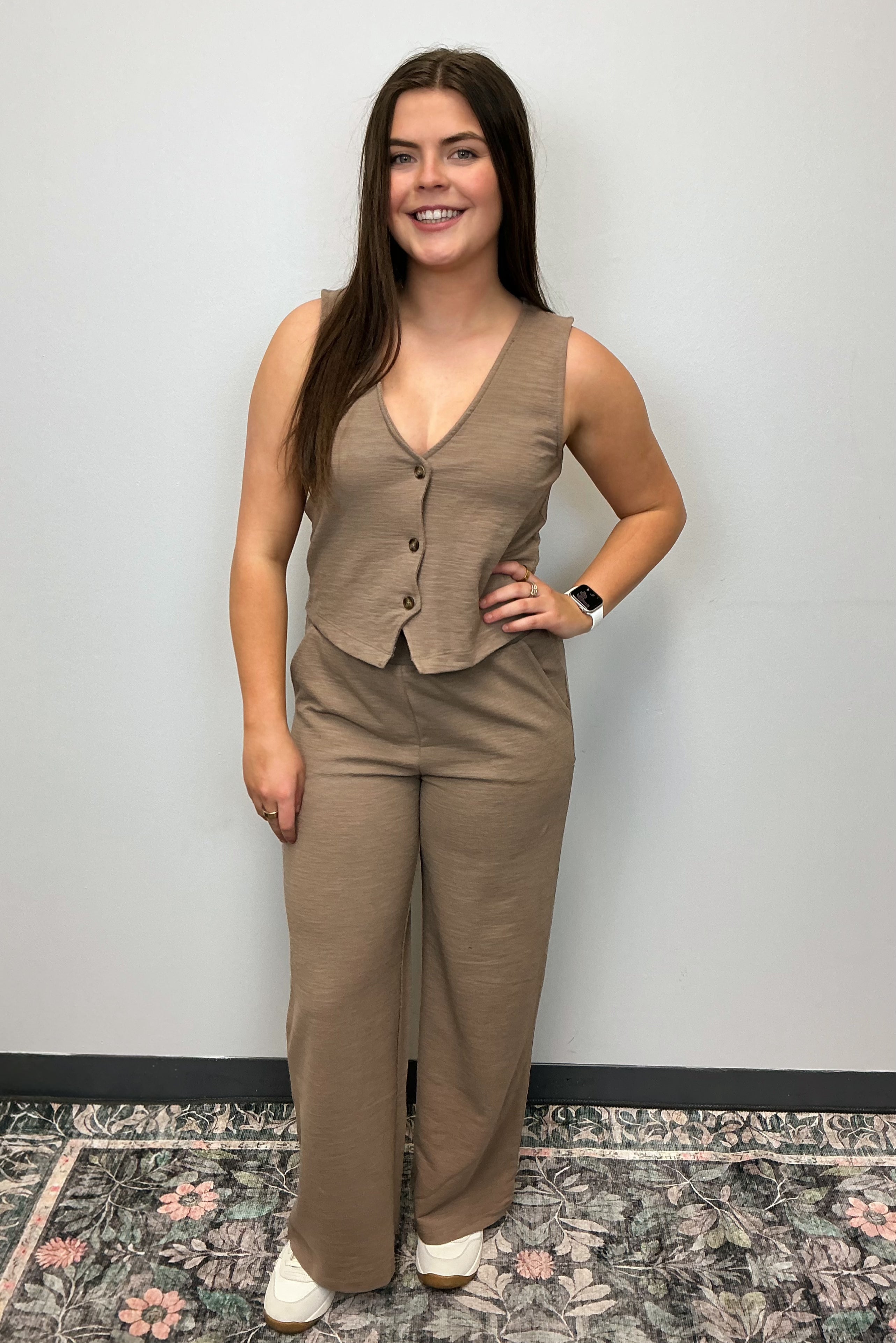 Z Supply Noelle Textured Tank Top - Milkshake