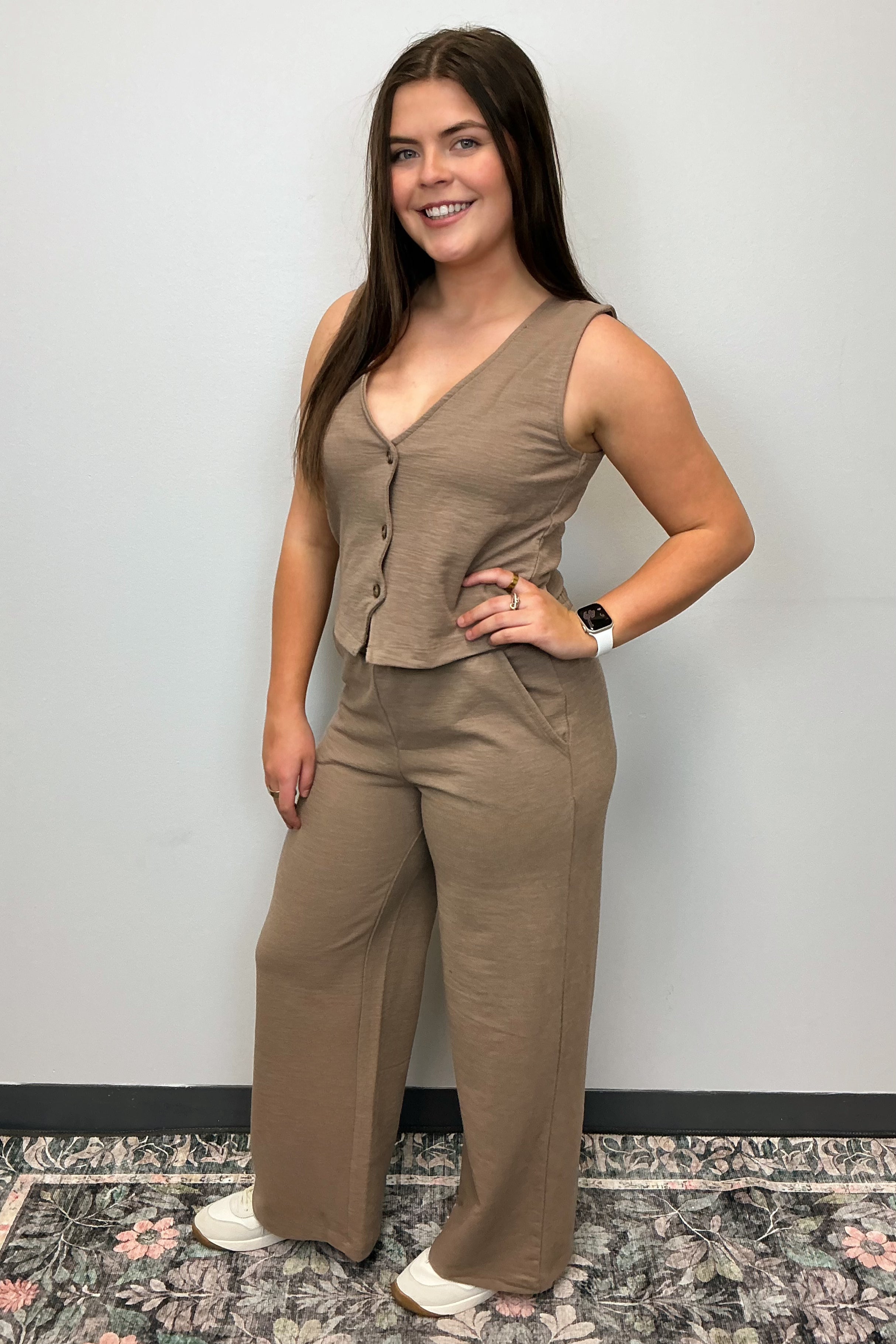 Z Supply Noelle Textured Tank Top - Milkshake