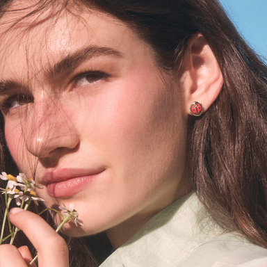 Kendra Scott Ladybug Studs
