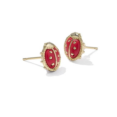 Kendra Scott Ladybug Studs