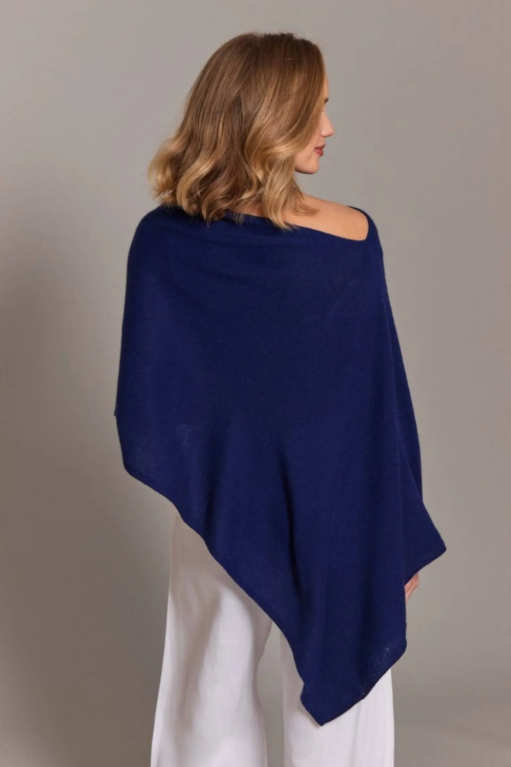 Alashan Cashmere Dress Topper - Midnight