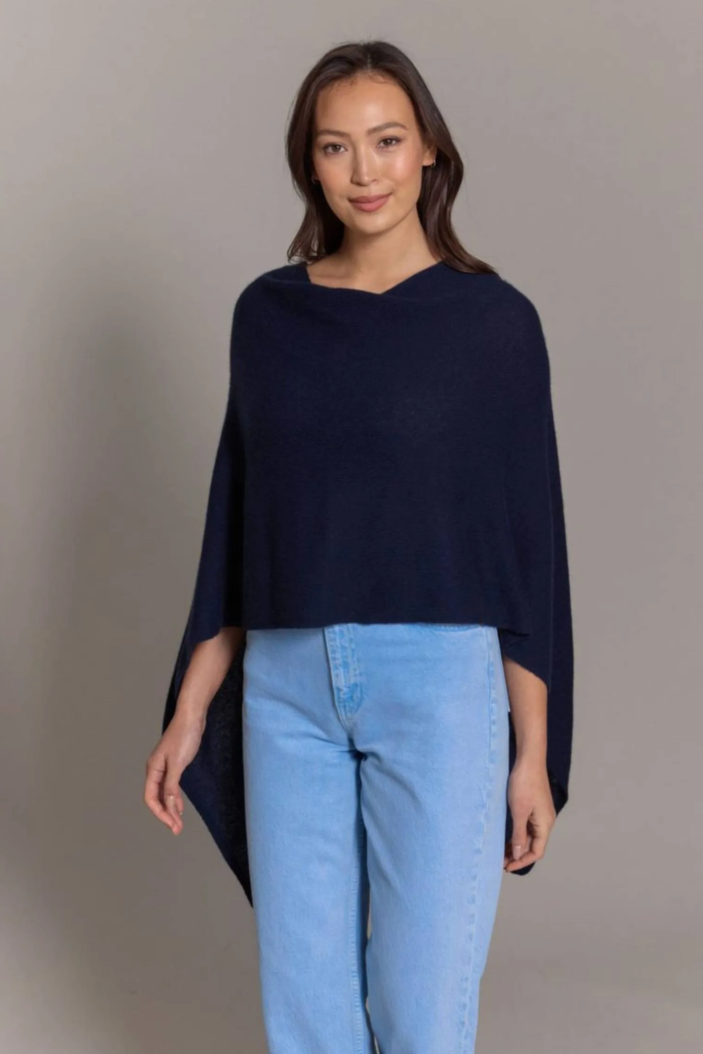 Alashan Cashmere Dress Topper - Midnight