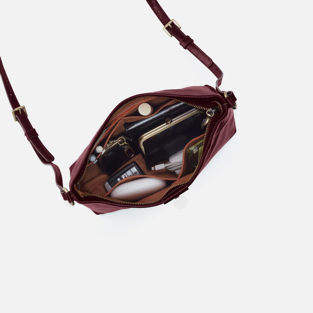 Hobo Romy Medium Crossbody - Saddleberry