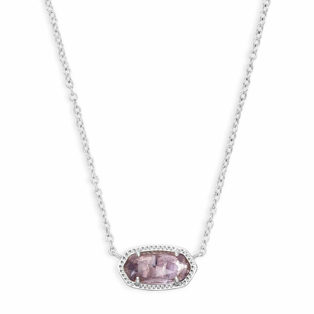 Kendra Scott Elisa Rhodium Necklace