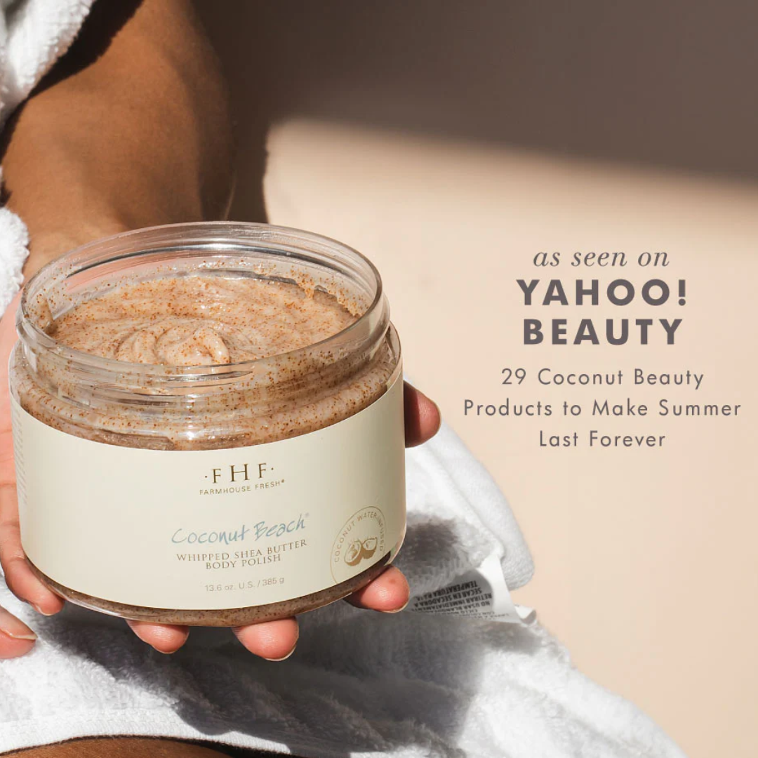FarmHouse Fresh Coconut Beach Whipped Shea Body Polish