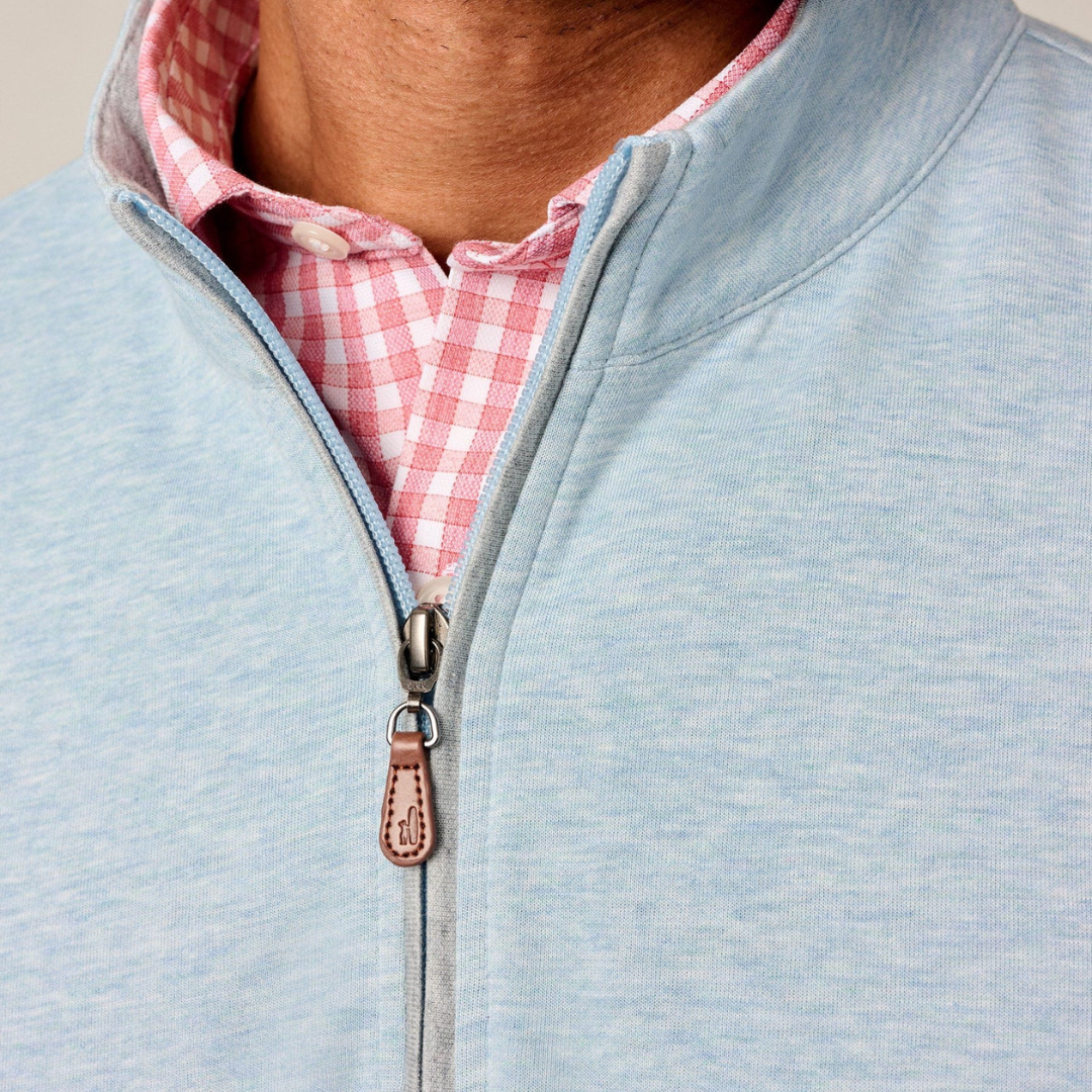 Johnnie-O Sully Quarter Zip - Breeze