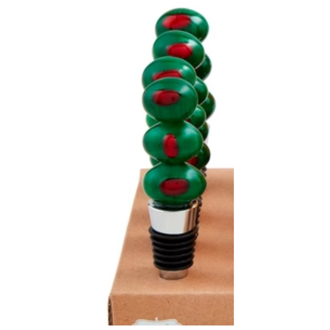 Mud Pie Figural Glass Bottle Stoppers