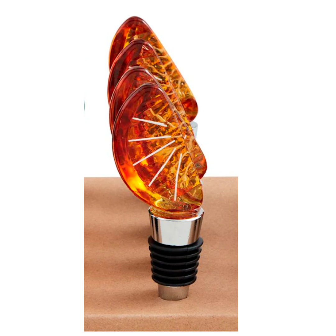 Mud Pie Figural Glass Bottle Stoppers