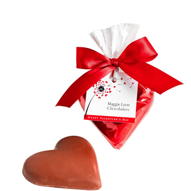 Maggie Lyon Solid Milk Chocolate Heart - The Cottage