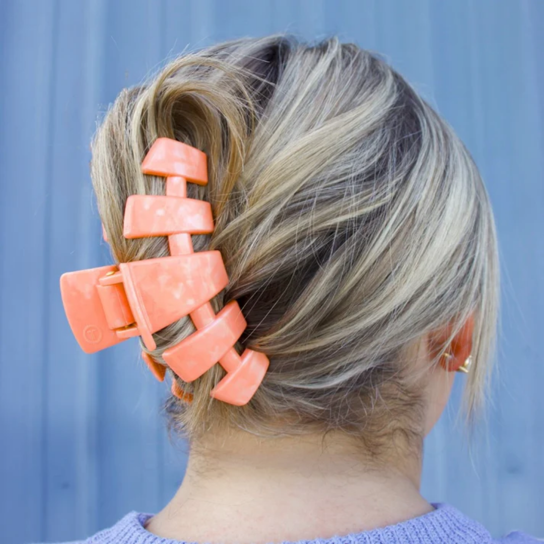 Teleties Classic Hair Clip - Dreamsicle
