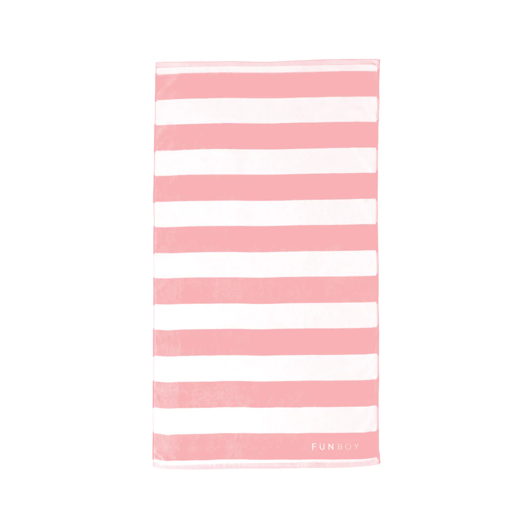 Funboy Cabana Towel - Pink Stripe