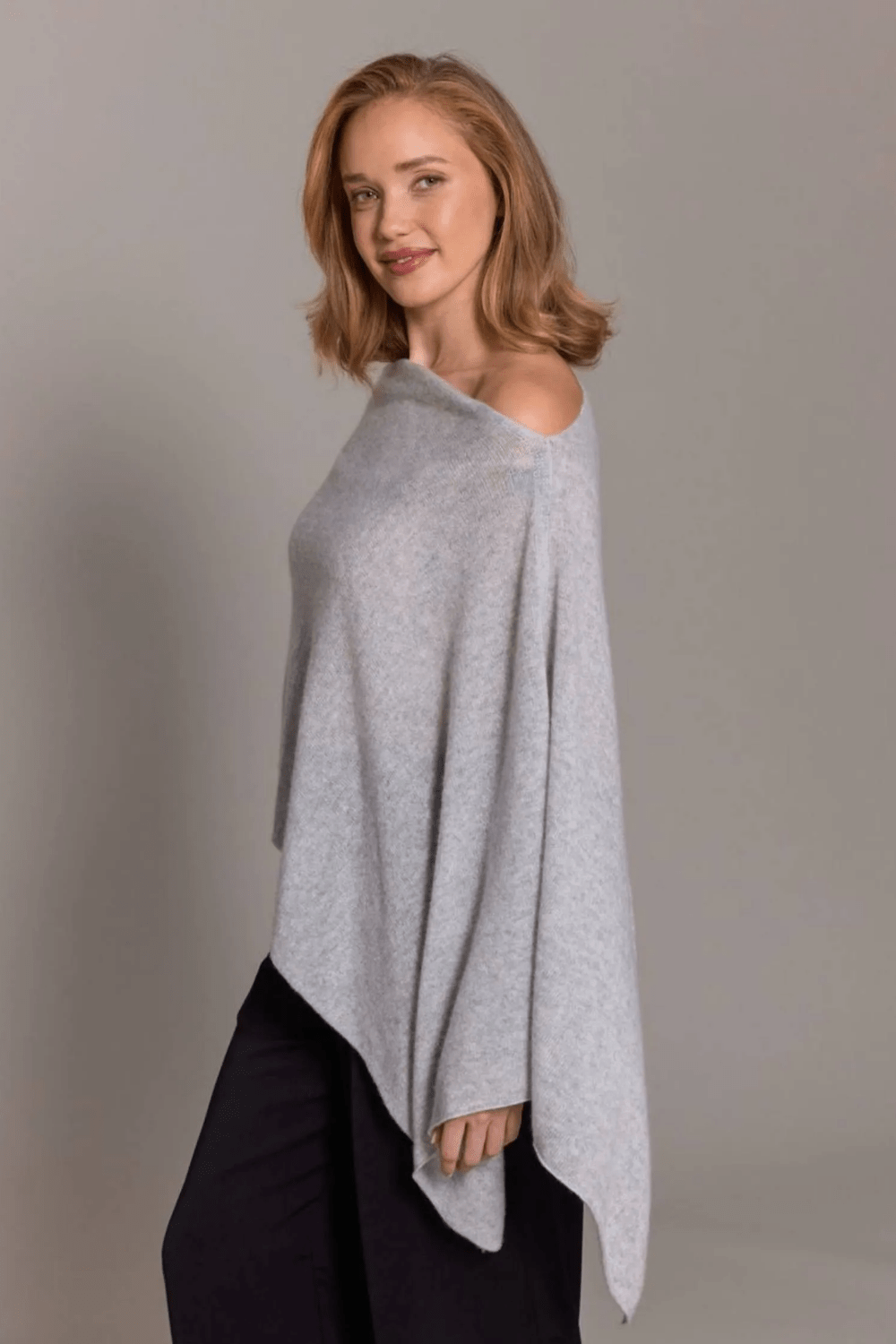 Alashan Cashmere Dress Topper - Ash - Alashan Cashmere Co.
