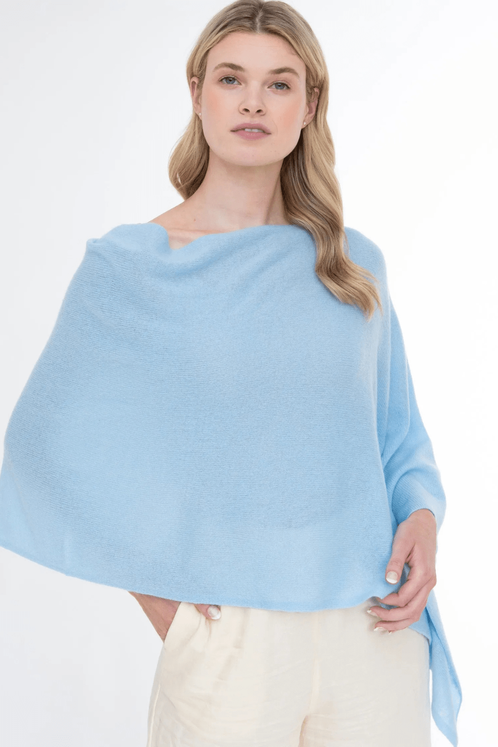 Alashan Cashmere Dress Topper - Skyline - Alashan Cashmere Co.