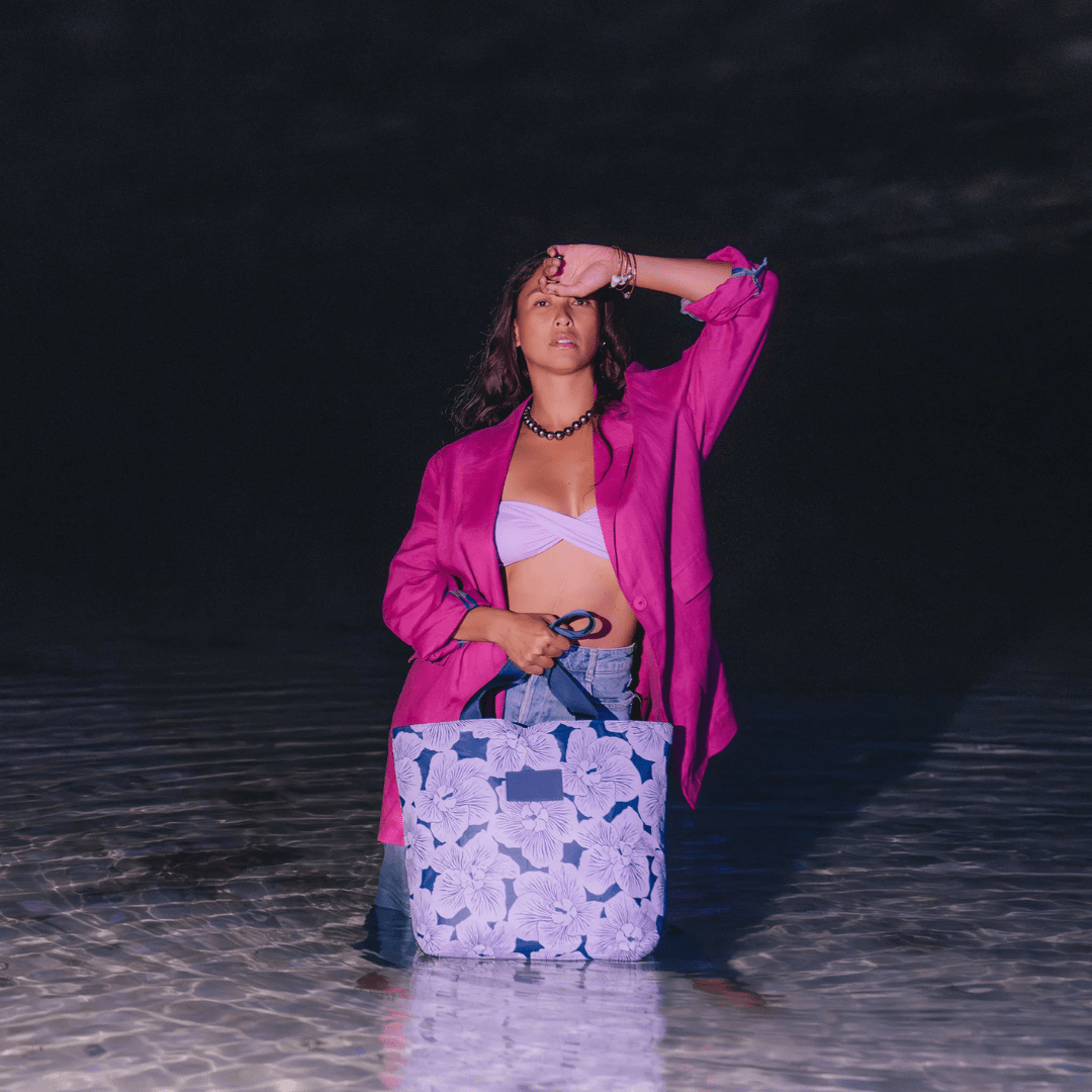 Aloha Purau Day Tripper - Lilac/Navy - Aloha Collection