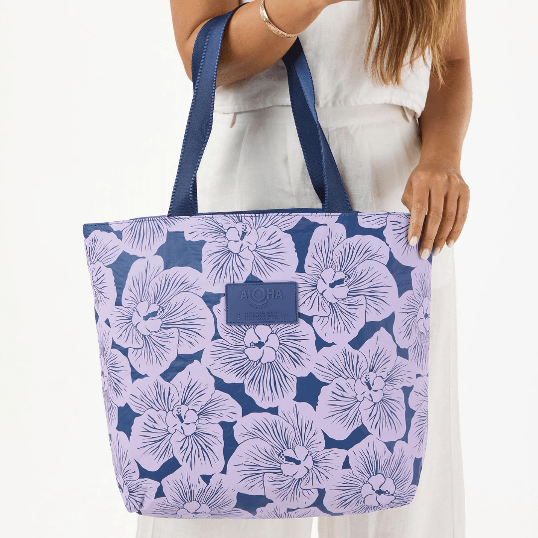 Aloha Purau Day Tripper - Lilac/Navy - Aloha Collection