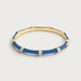 Anabel Aram Bamboo Enameled Hinged Bangle - Anabel Aram Jewelry