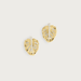 Anabel Aram Monstera Palm Earrings - Anabel Aram Jewelry