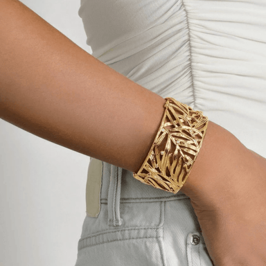Anabel Aram Palm Leaves Cuff - Anabel Aram Jewelry