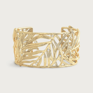 Anabel Aram Palm Leaves Cuff - Anabel Aram Jewelry