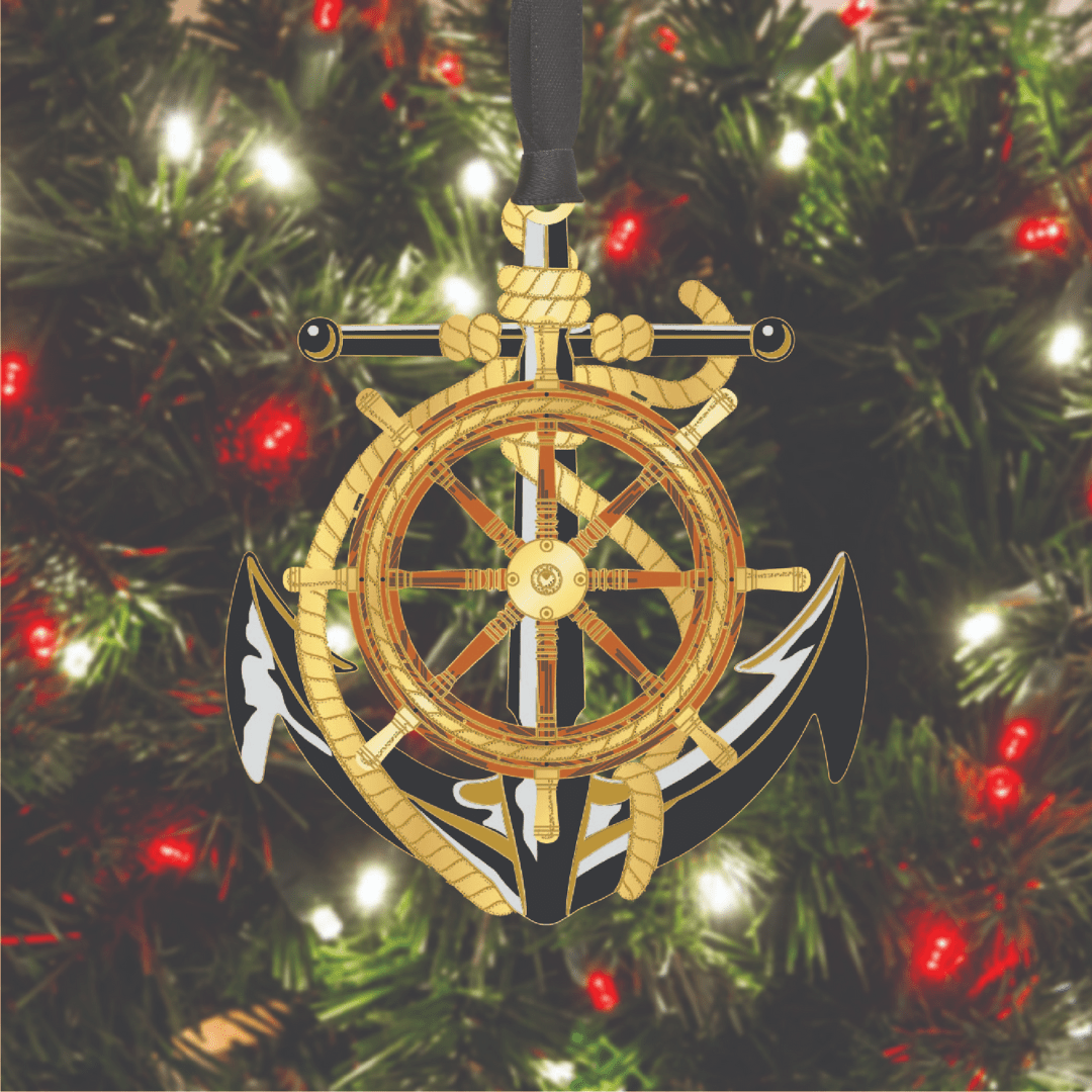 Anchor & Wheel Ornament - Beacon Designs