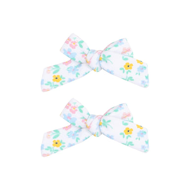 Angel Dear 2 Pack Hair Bow w/ Clip - Caroline's Calico - Angel Dear