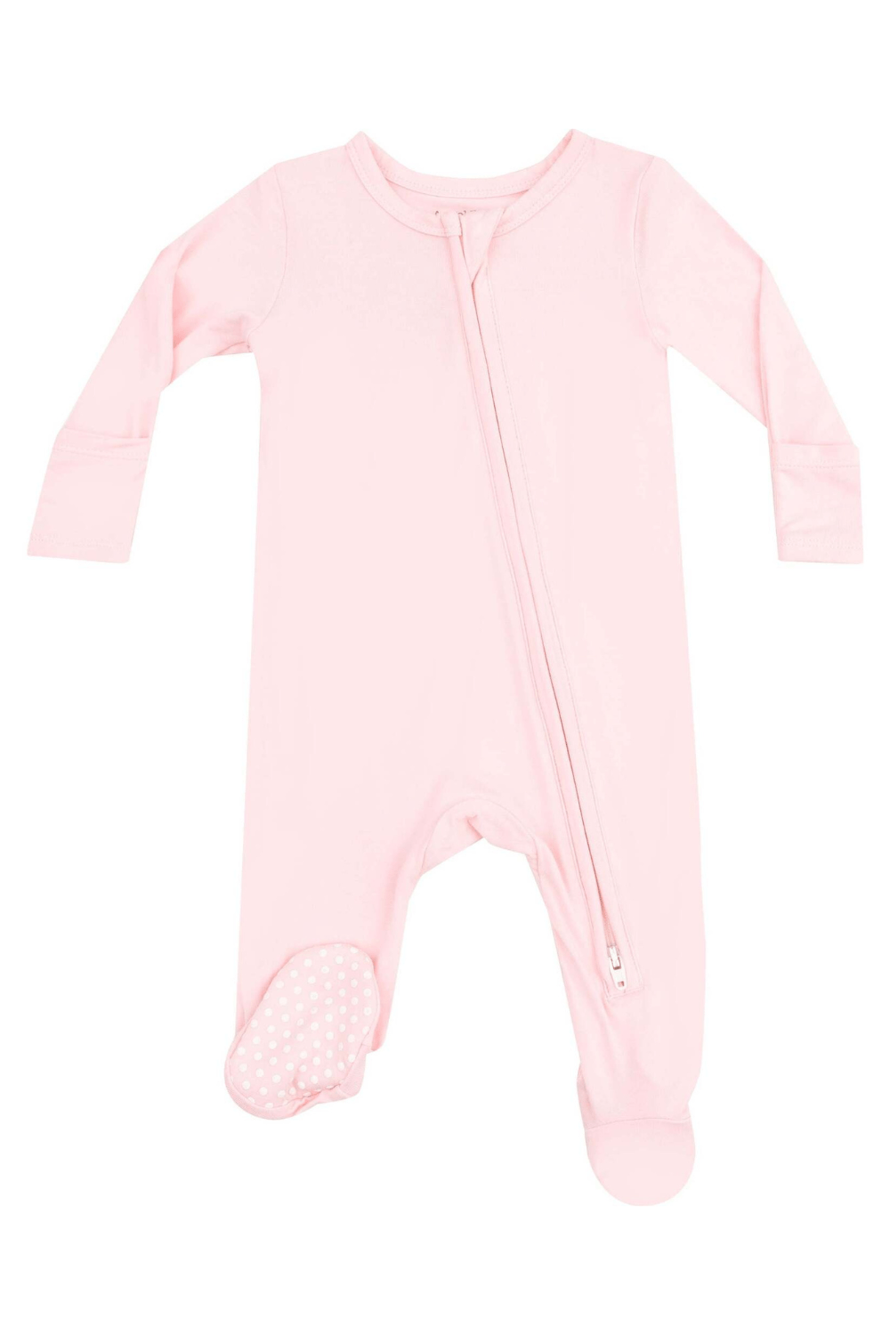 Angel Dear 2 - Way Zipper Footie - Solid Tickled Pink - Angel Dear