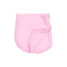 Angel Dear Ruffle Burp Cloth - Stripe Classic Pink - Angel Dear