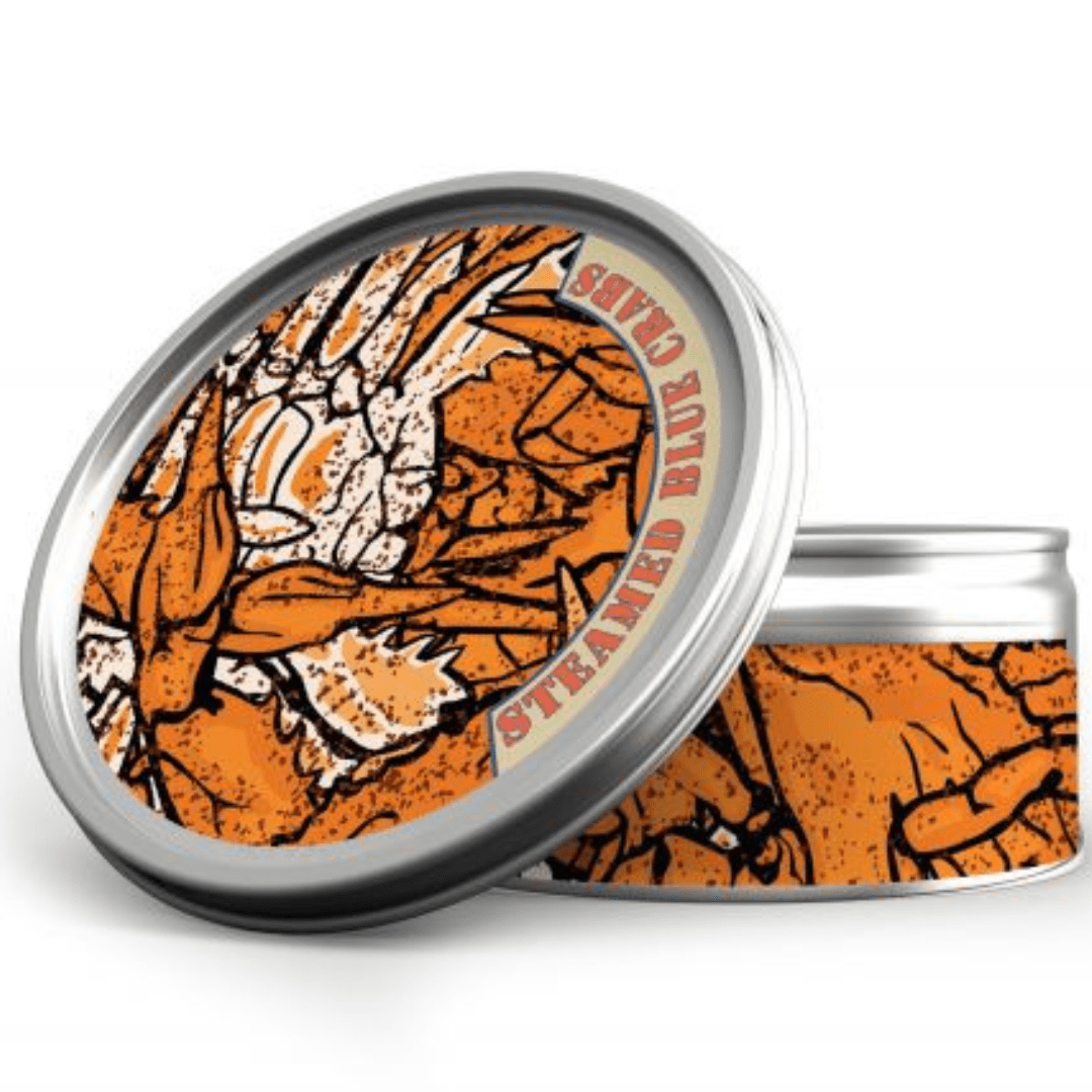 Annapolis Candle Steamed Blue Crabs Travel Tin Candle - Annapolis Candle