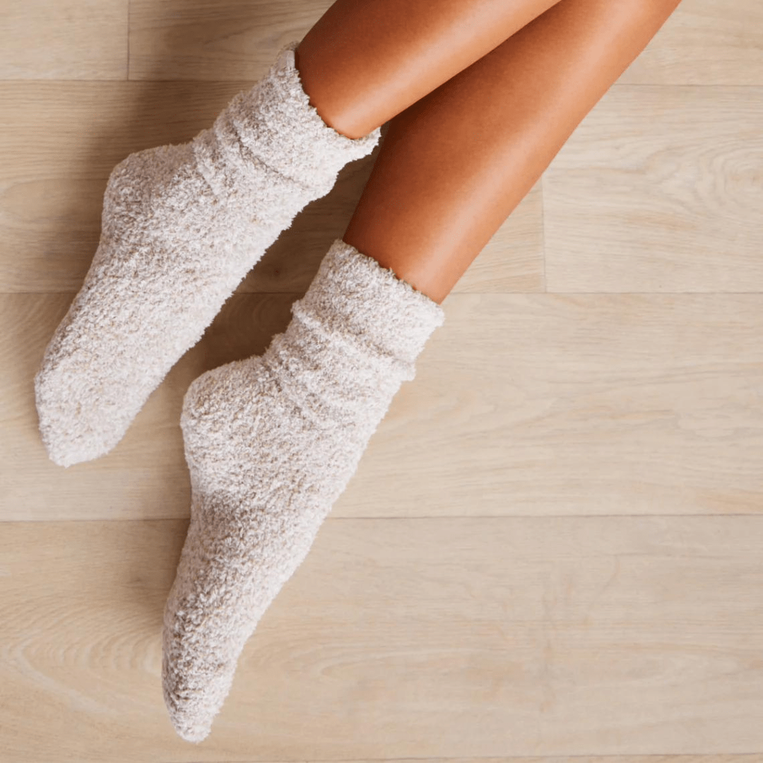 Barefoot Dreams CozyChic Heathered Socks - Barefoot Dreams