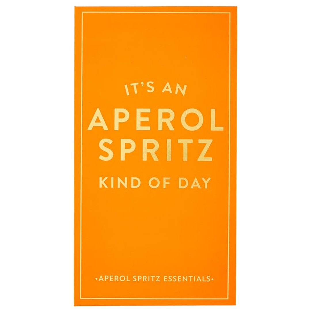 Barware Book Box - Aperol - Santa Barbara Design Studio