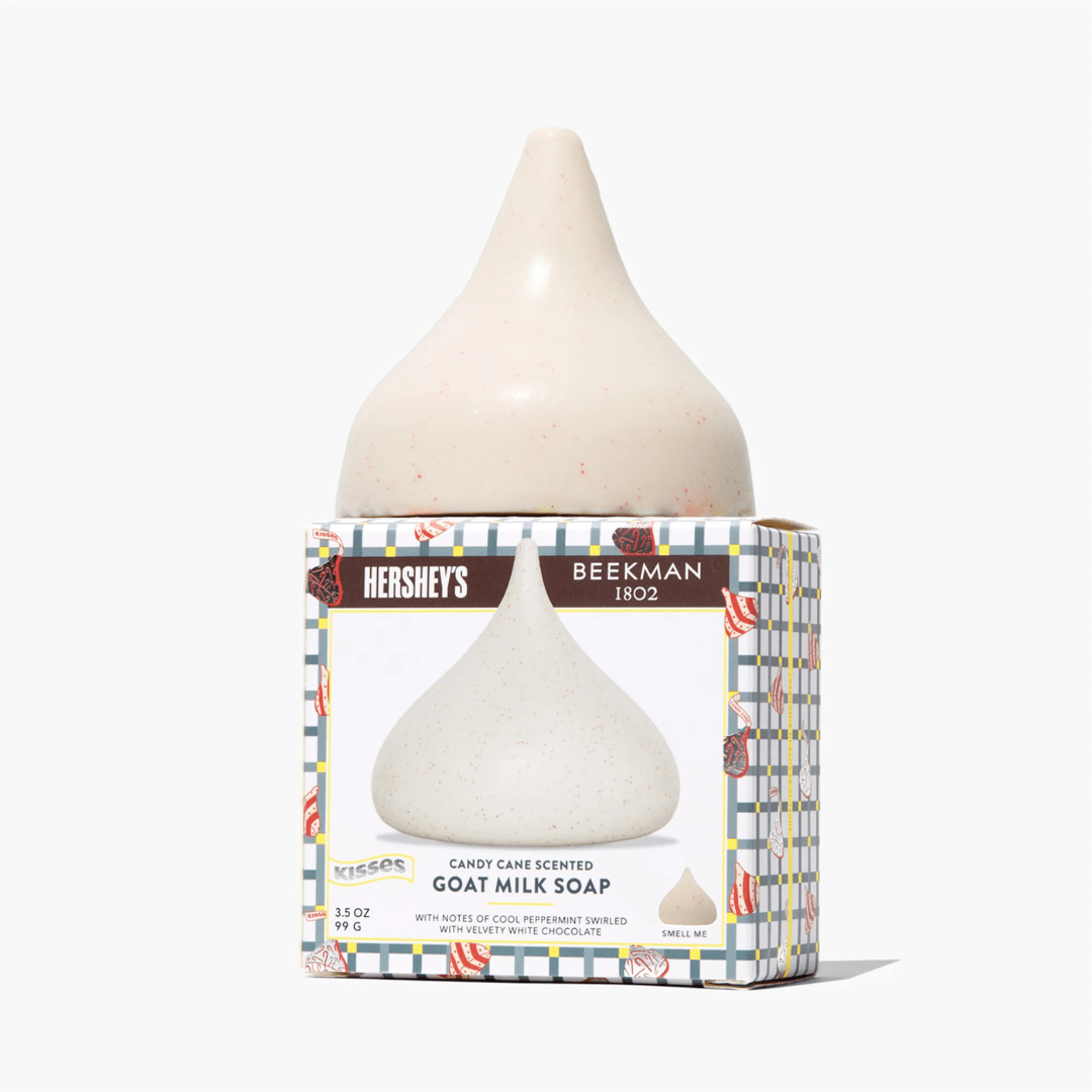 Beekman 1802 Kiss Bar Soap - Hershey's Candy Cane - Beekman 1802