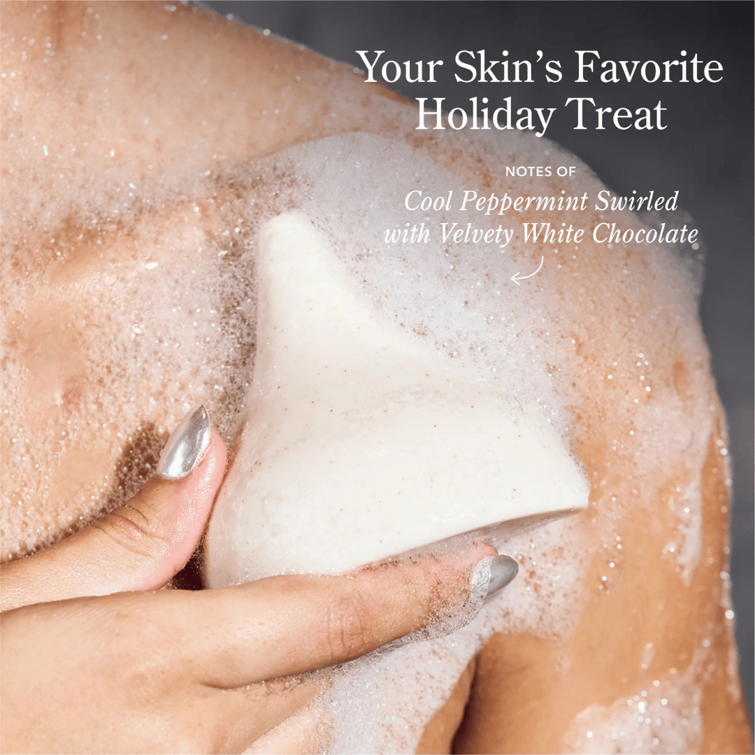 Beekman 1802 Kiss Bar Soap - Hershey's Candy Cane - Beekman 1802