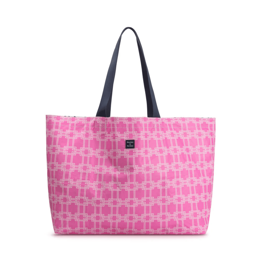 Bourbon & Bamboo Market Tote - Bourbon & Bamboo