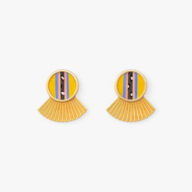 Brackish Adelaide Large Fan Earrings - Brackish