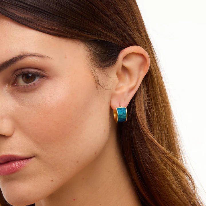 Brackish Eleuthera Two Piece Hoop Earrings - Brackish