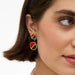 Brackish Hazel Bezel Jacket Earring - Brackish