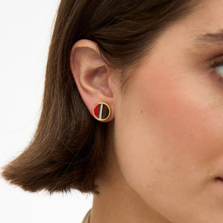 Brackish Hazel Bezel Jacket Earring - Brackish
