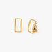 Brackish Smith Town Rectangle Stud Earrings - Brackish