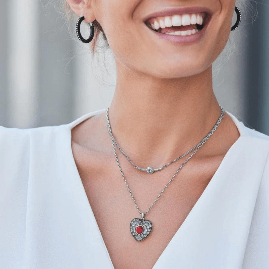 Brighton Adela Heart Mini Necklace - Brighton