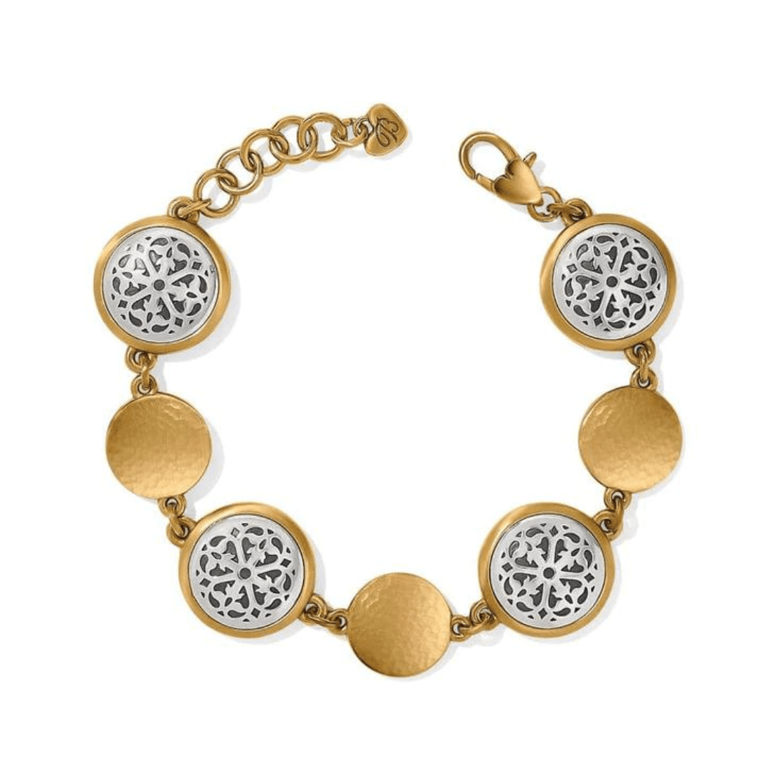 Brighton Ferrara Two Tone Luce Link Bracelet - Brighton