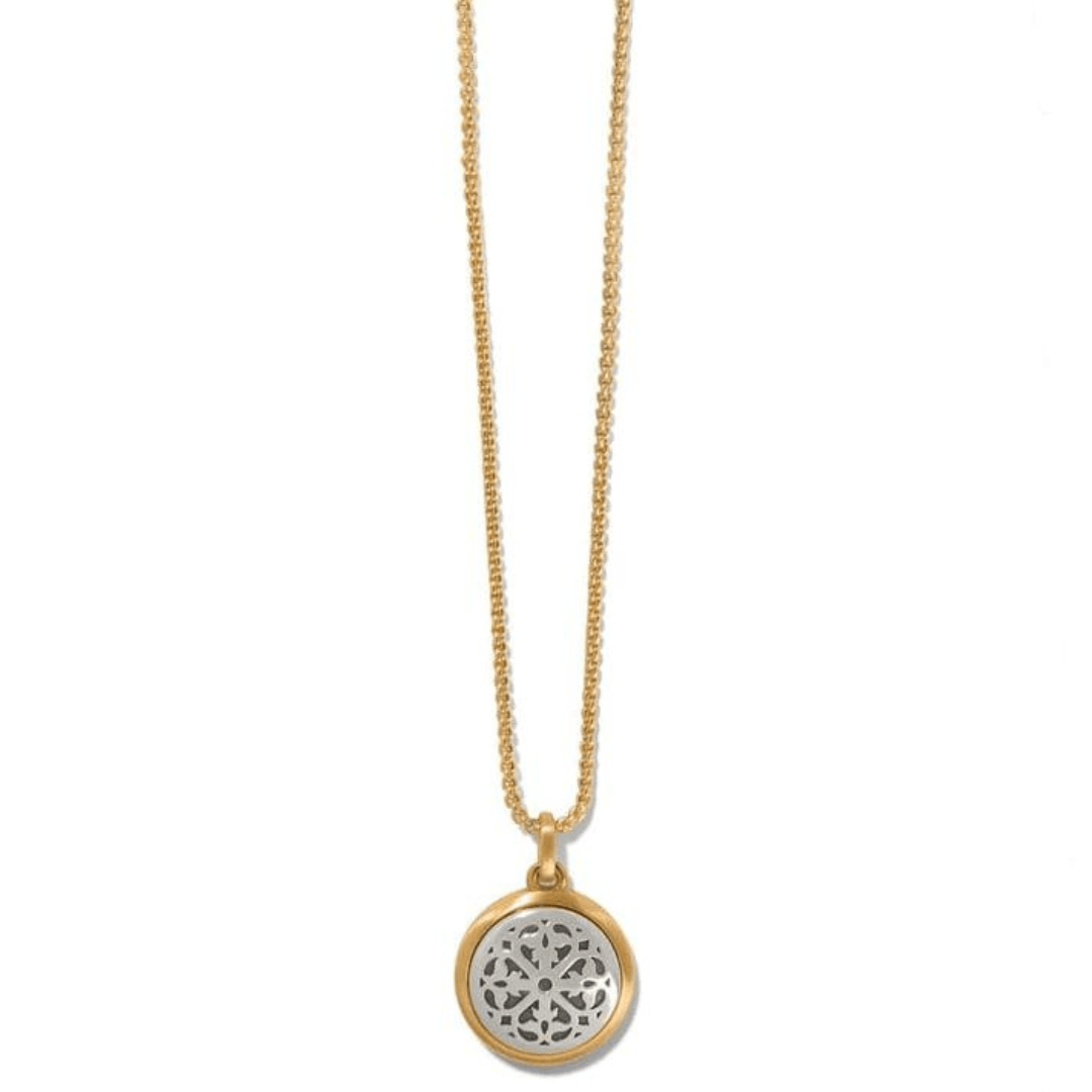 Brighton Ferrara Two Tone Luce Short Necklace - Brighton