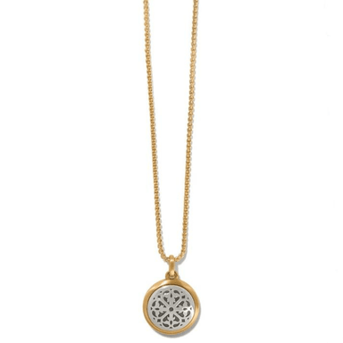 Brighton Ferrara Two Tone Luce Short Necklace - Brighton