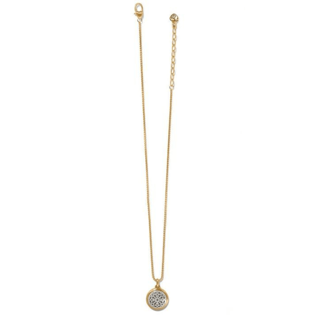 Brighton Ferrara Two Tone Luce Short Necklace - Brighton