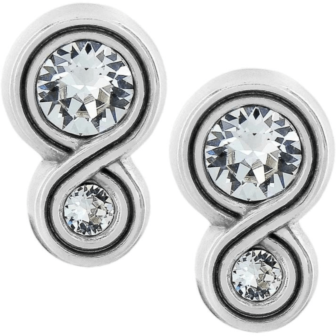 Brighton Infinity Sparkle Post Earrings - Brighton