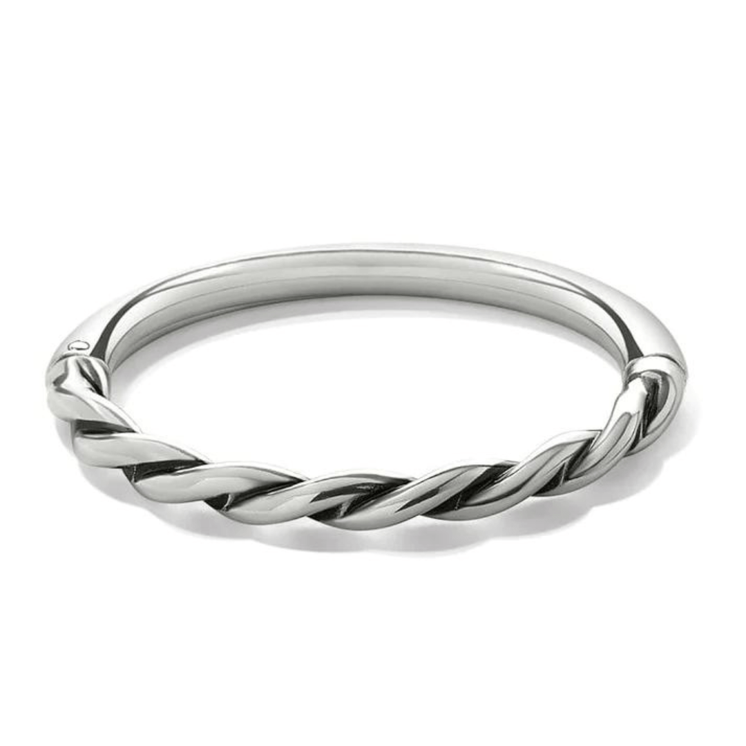 Brighton Interlok Twist Hinged Bangle - Brighton