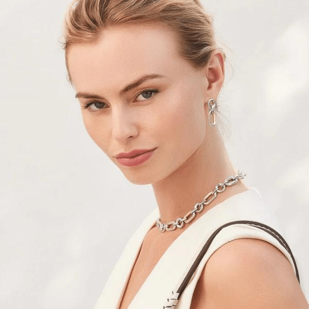 Brighton Medici Link Two Tone Necklace - Brighton