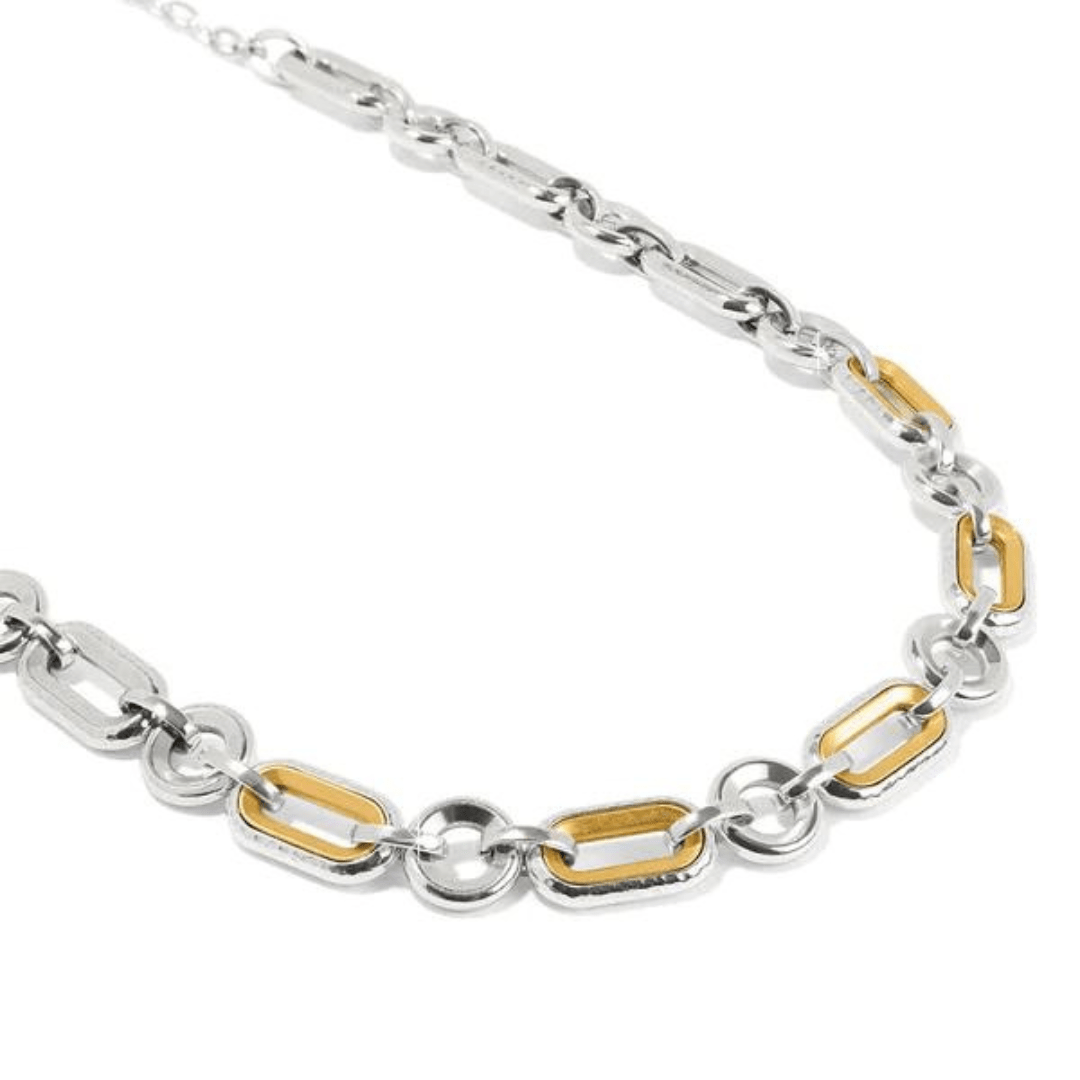 Brighton Medici Link Two Tone Necklace - Brighton